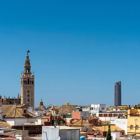 Atico Deluxe Terraza Privada Con Vistas A La Giralda *